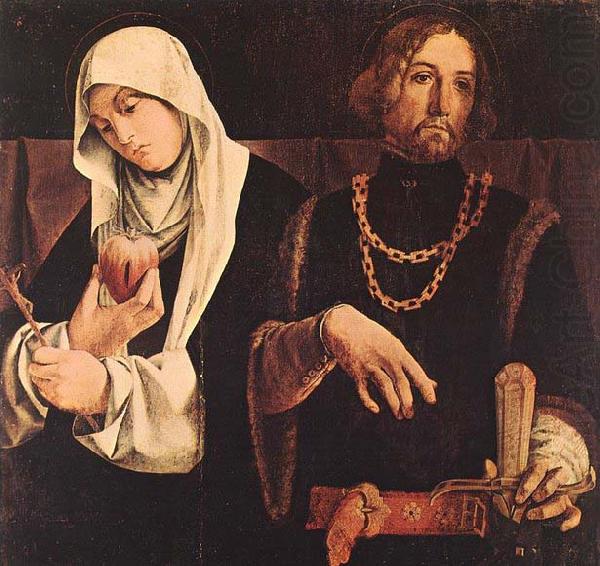 Lorenzo Lotto Sts Catherine of Siena and Sigismund